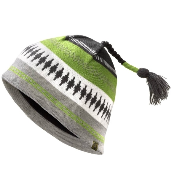 Marmot Other - Marmot Saami Green and Gray Knit Beanie